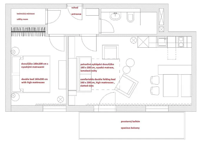 Appartement Plesivec U Sjezdovky